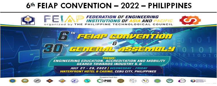 6th FEIAP Convention PH 2022 (Banner)